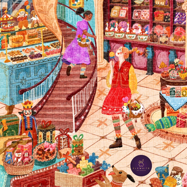 Elewhite - Bonjour Candies! - 1000 bitar