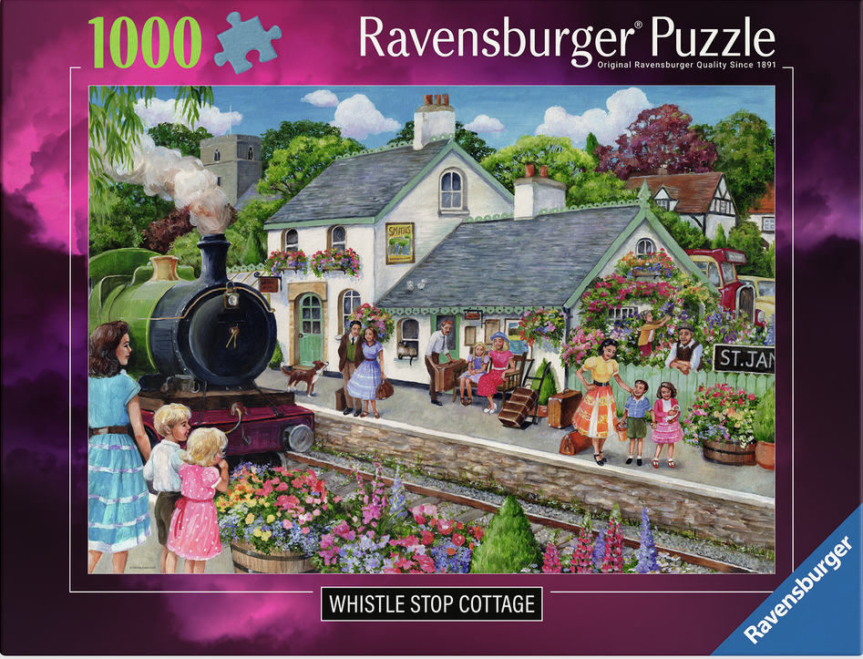 Ravensburger - Whistle Stop Cottage - 1000 bitar