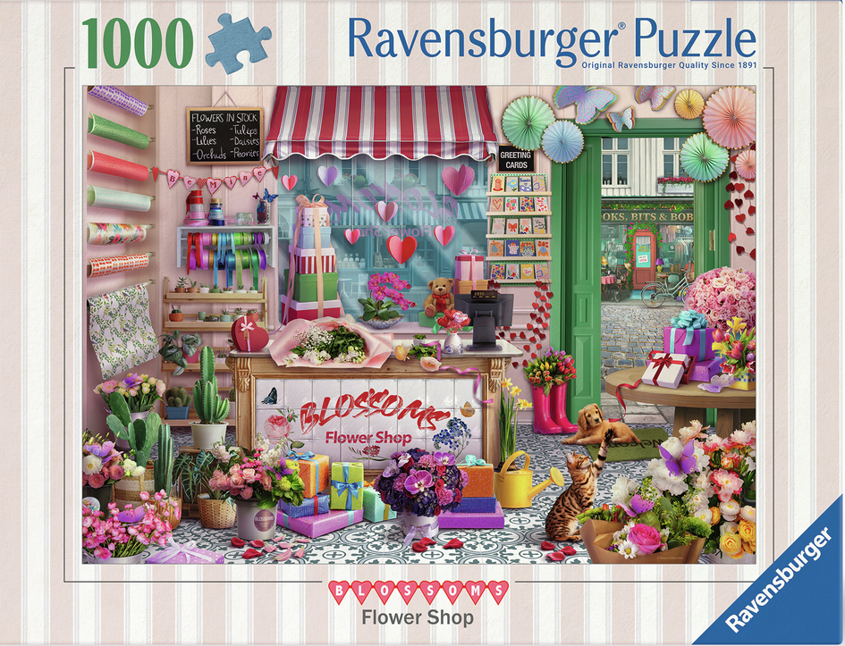 Ravensburger - Blossoms Flower Shop - 1000 bitar
