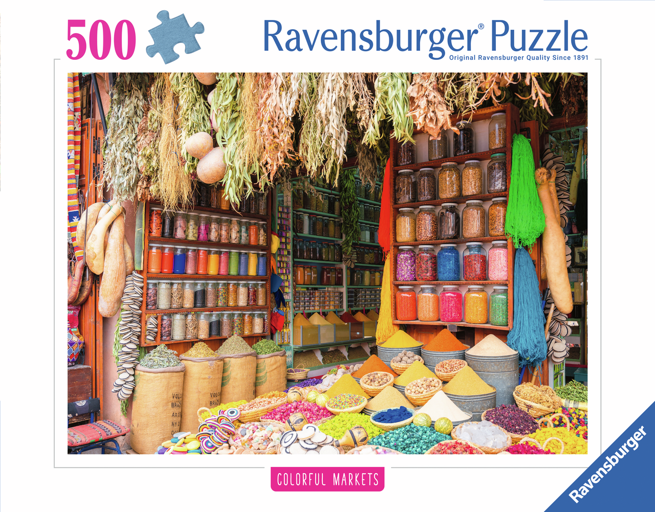Ravensburger - Colorful Spices Morocco - 500 bitar