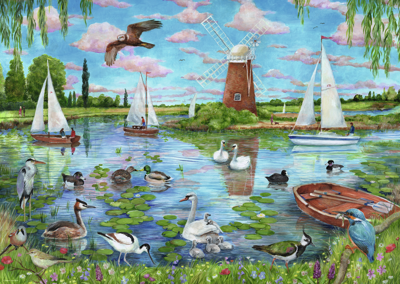 Ravensburger - Life along the Broads - 1000 bitar