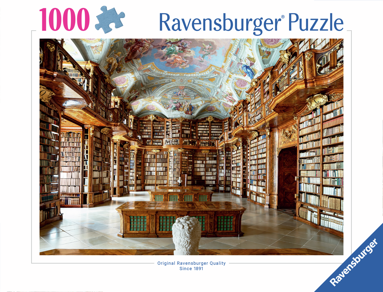 Ravensburger - Library at St Florian Monastery - 1000 bitar