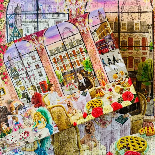 High Tea Puzzle Penny Puzzle - Home of High Tea - 1000 bitar