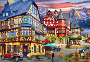 Bluebird – Bacharach Rhine Valley – 1000 bitar