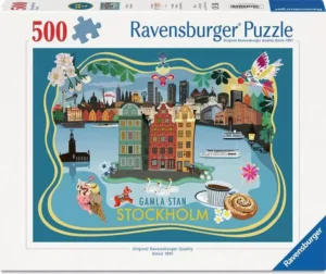 Ravensburger – Old Town Stockholm – 500 bitar