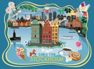 Ravensburger – Old Town Stockholm – 500 bitar