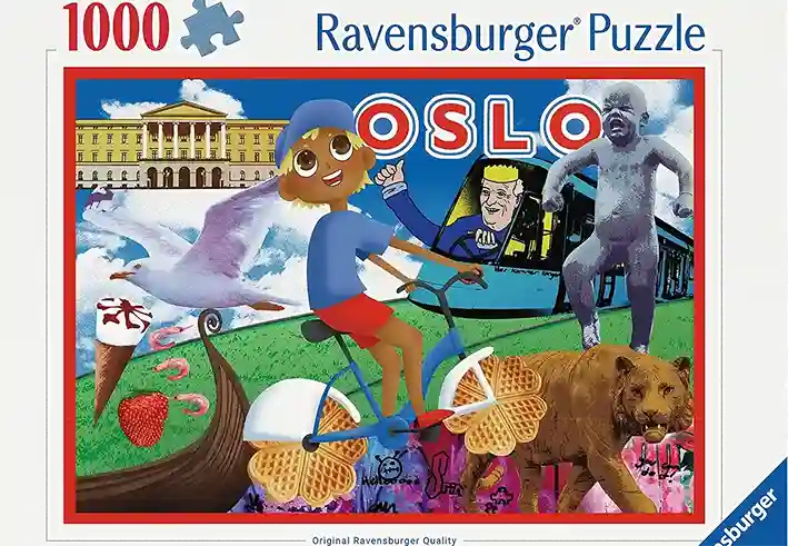 Ravensburger - The Tourist Oslo - 1000 bitar