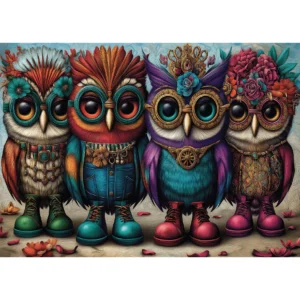 Delfy – Booted Owl Quartet – 1000 bitar