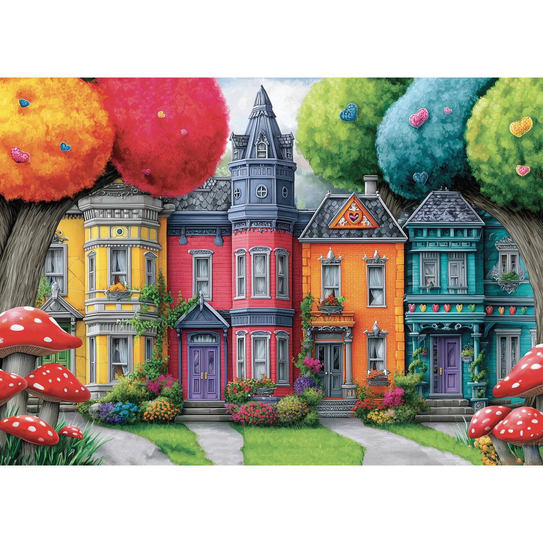 JaCaRou - Bright Neighborhood - 1000 bitar - Bild 5