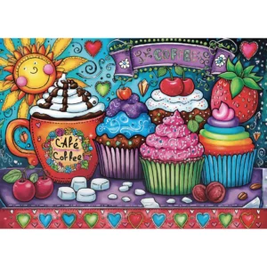 JaCaRou – Cupcakes & Coffee – 1000 bitar