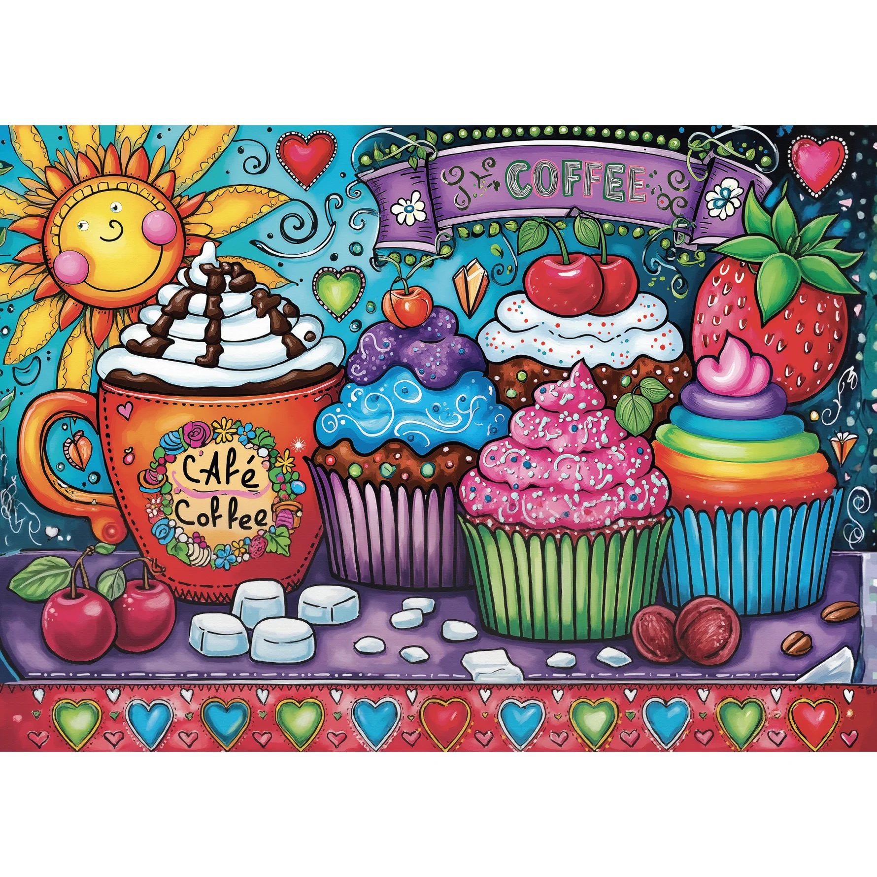 JaCaRou - Cupcakes & Coffee - 1000 bitar