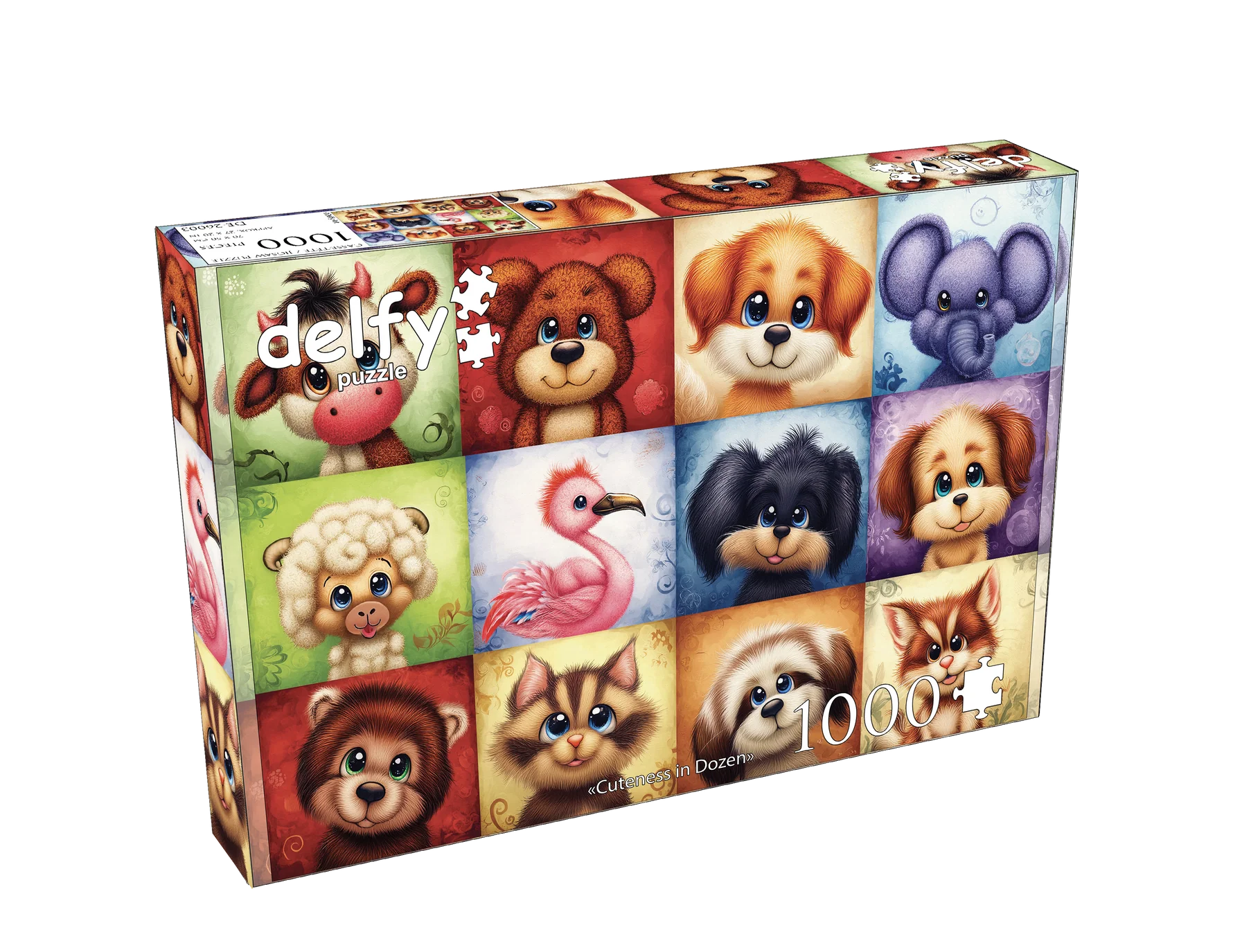 Delfy - Cuteness in Dozen - 1000 bitar