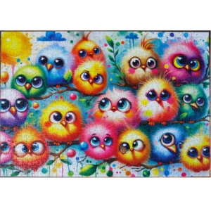 Delfy – Feathers of Fun – 1000 bitar