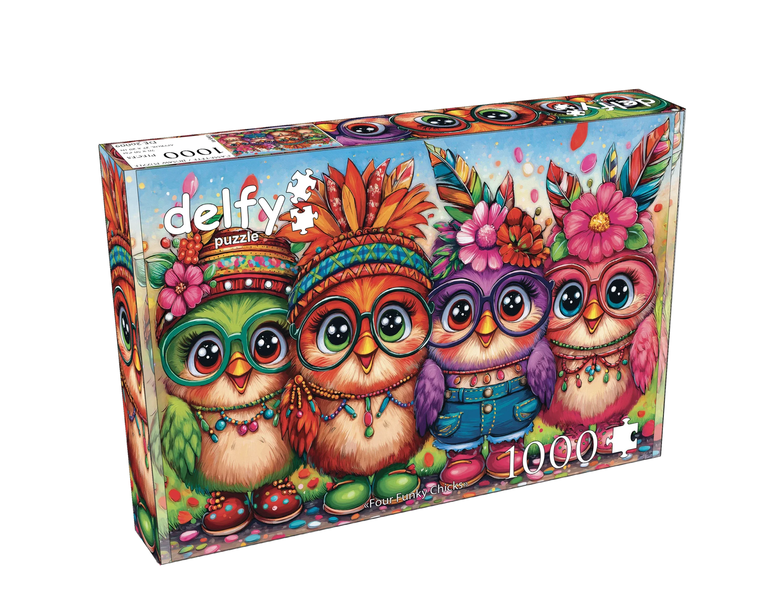 Delfy - Four Funky Chicks - 1000 bitar