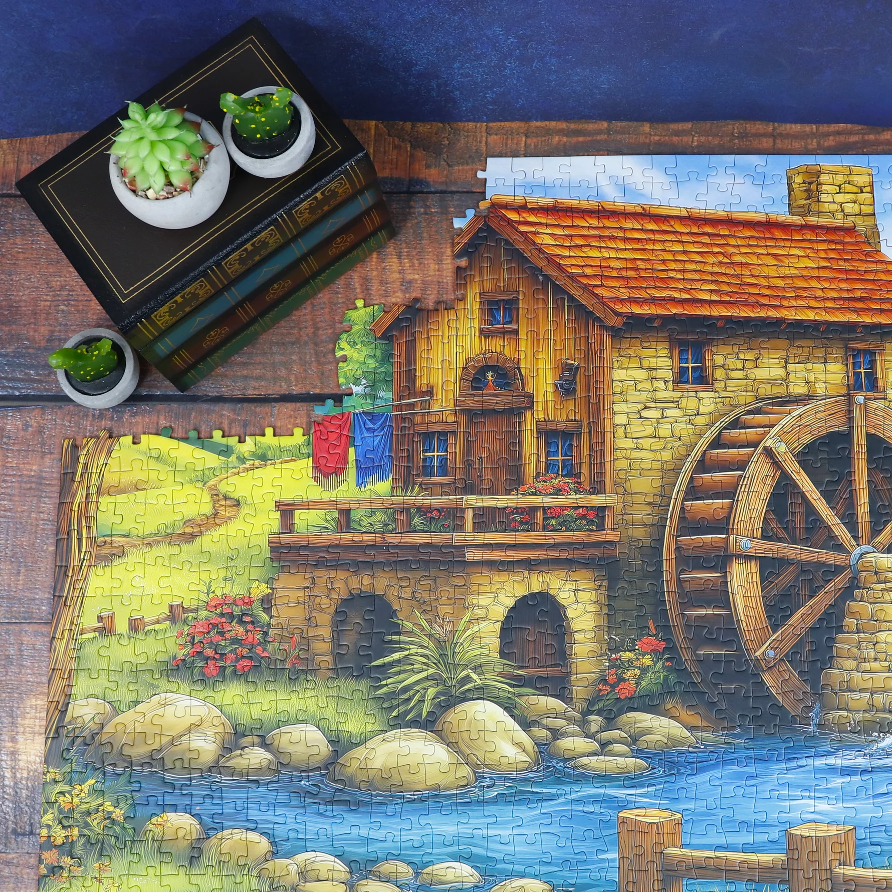 Delfy - Golden Watermill Afternoon - 1000 bitar