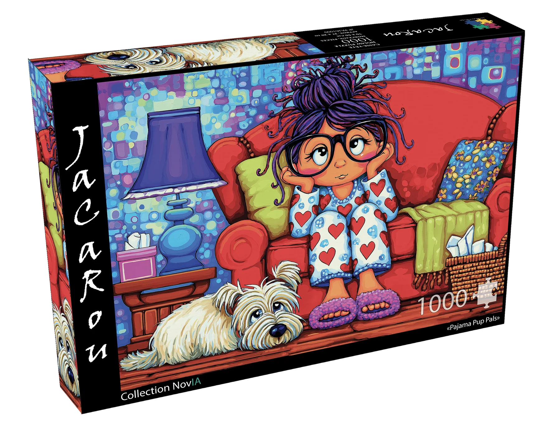 JaCaRou - Pajama Pup Pal - 1000 bitar