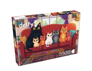 Delfy – Purrfect Lineup – 1000 bitar