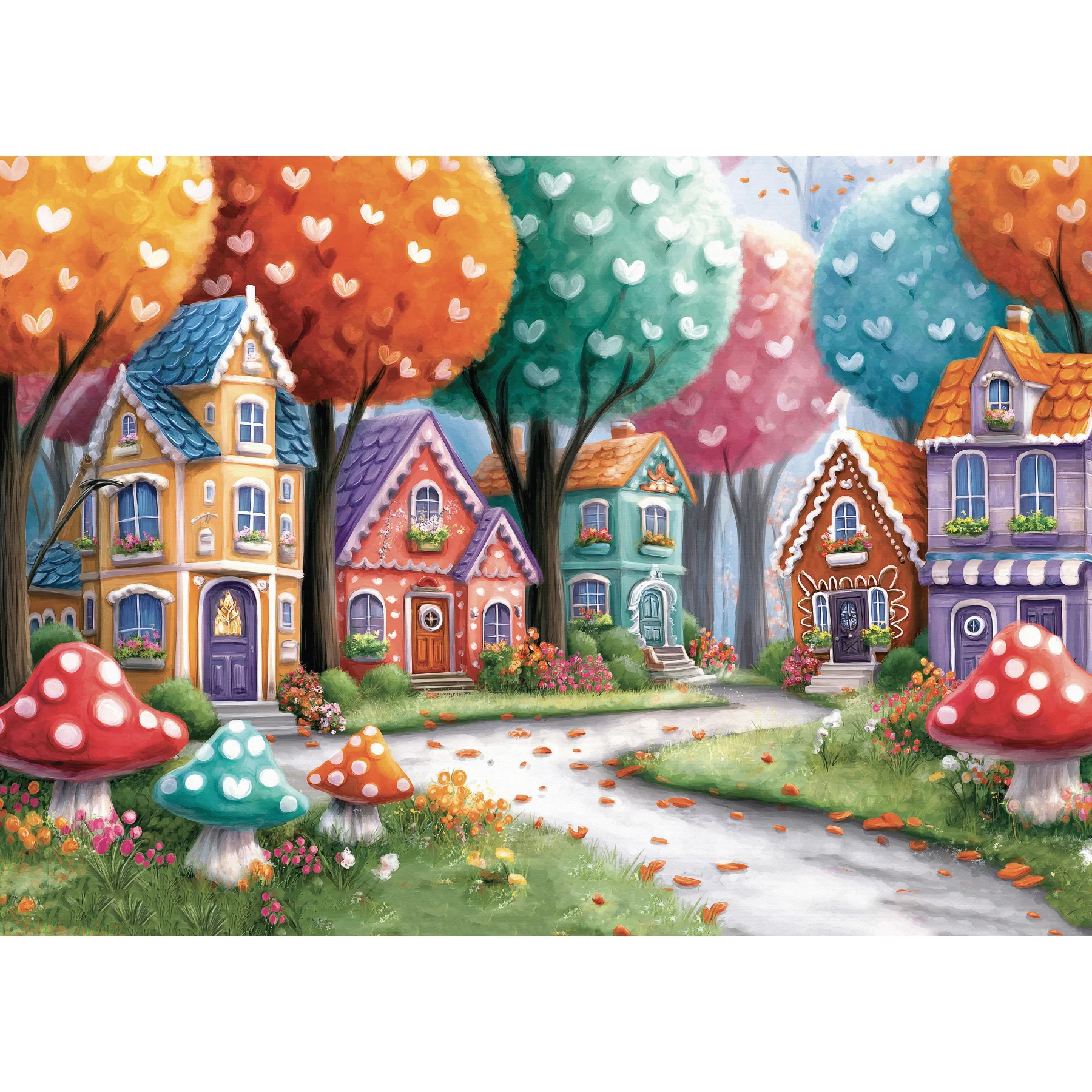 Delfy - Rainbow Colored Street - 1000 bitar