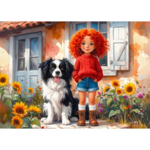 Delfy – Red Curls and Paws – 1000 bitar
