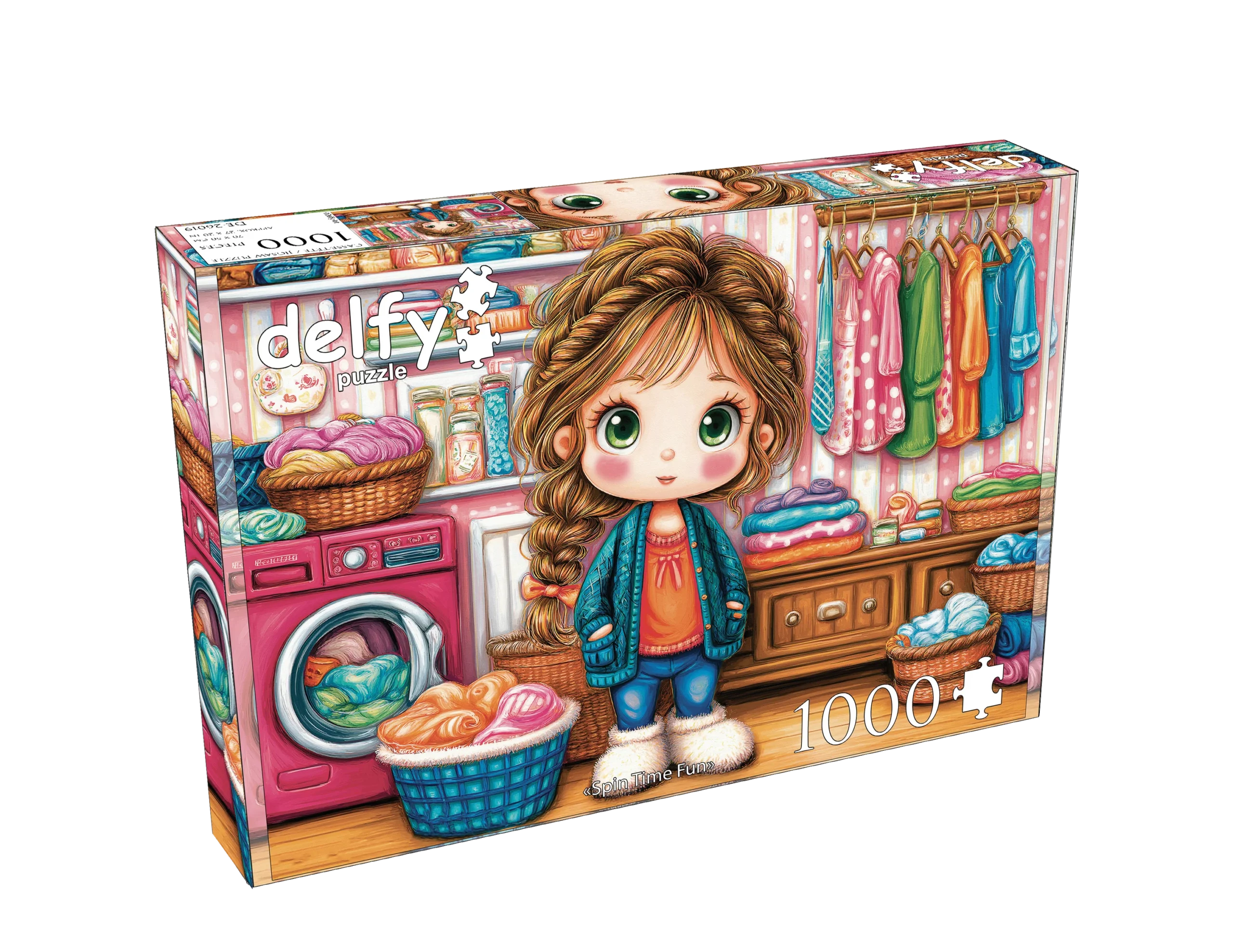 Delfy - Spin Time Fun - 1000 bitar