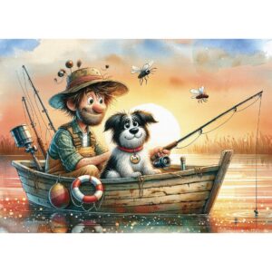 Delfy – Sunset Fishing Friends – 1000 bitar