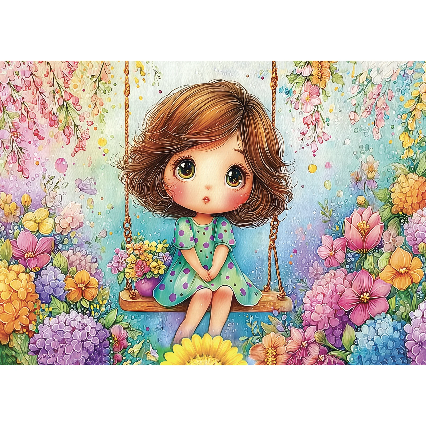 Delfy - Swing Among Blossoms - 1000 bitar