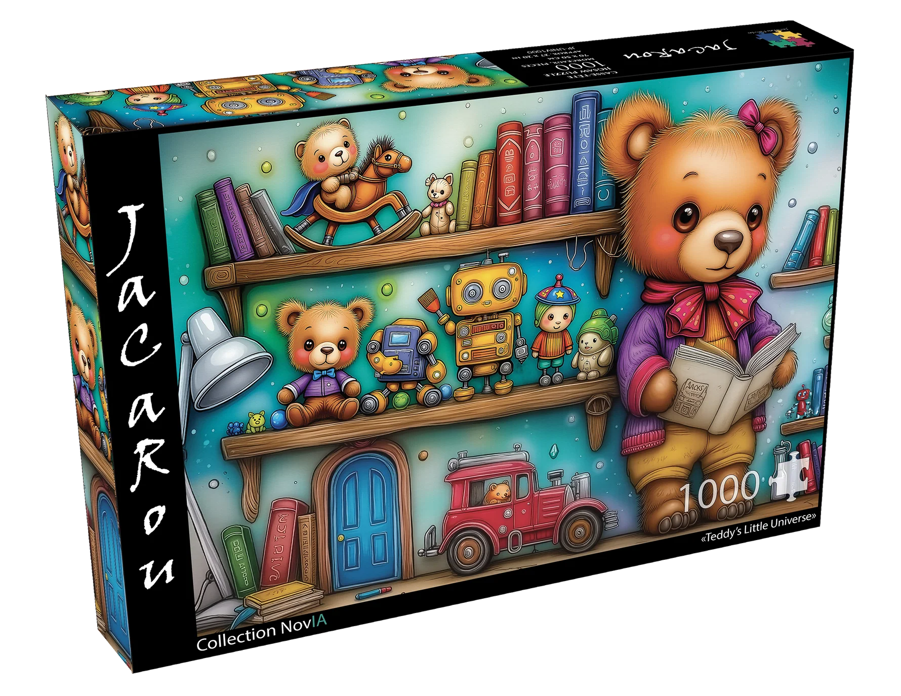 JaCaRou - Teddys Little Universe - 1000 bitar