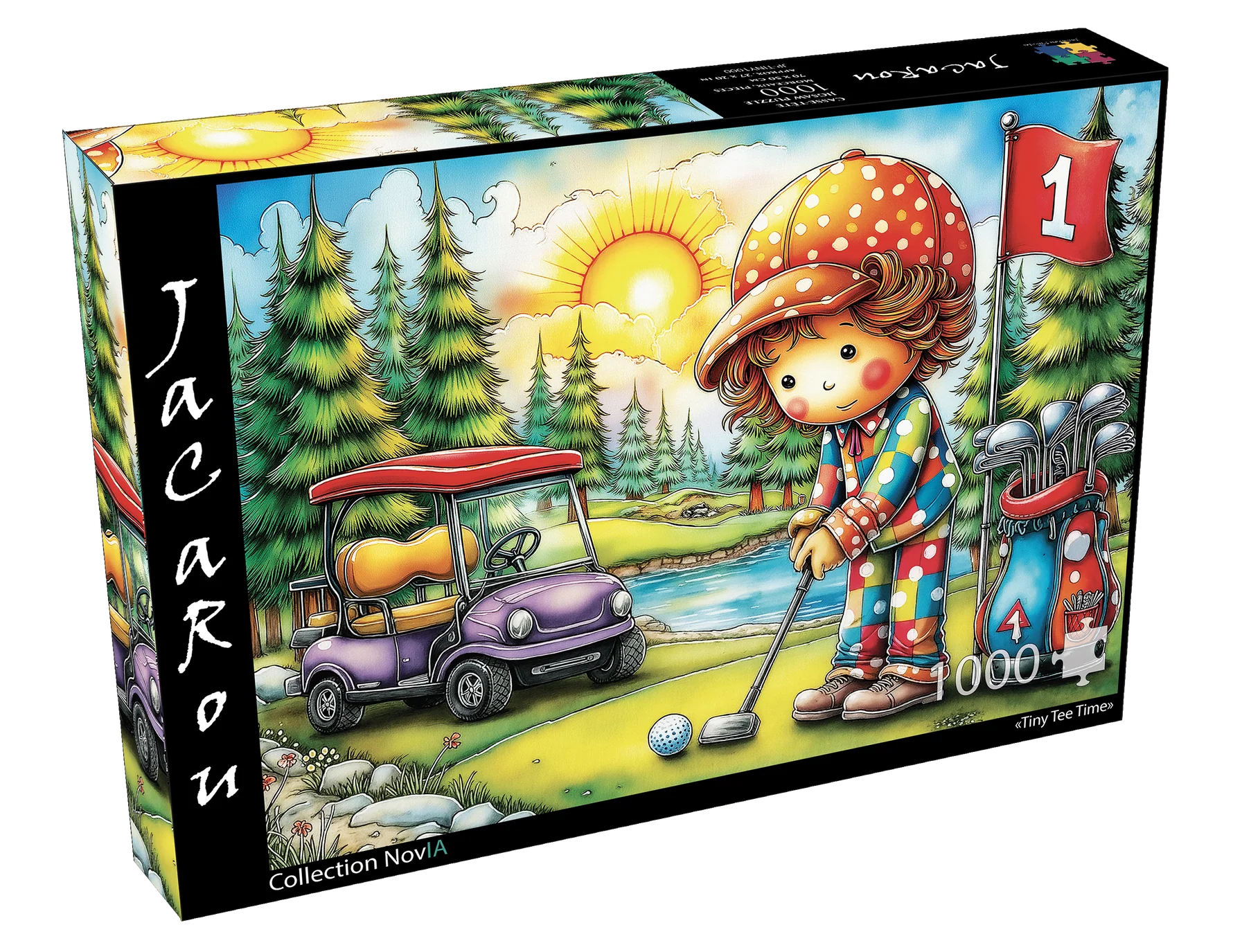 JaCaRou - Tiny Tee Time - 1000 bitar