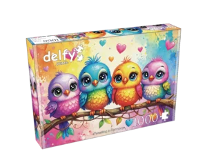 Delfy – Tweeting in Harmony – 1000 bitar