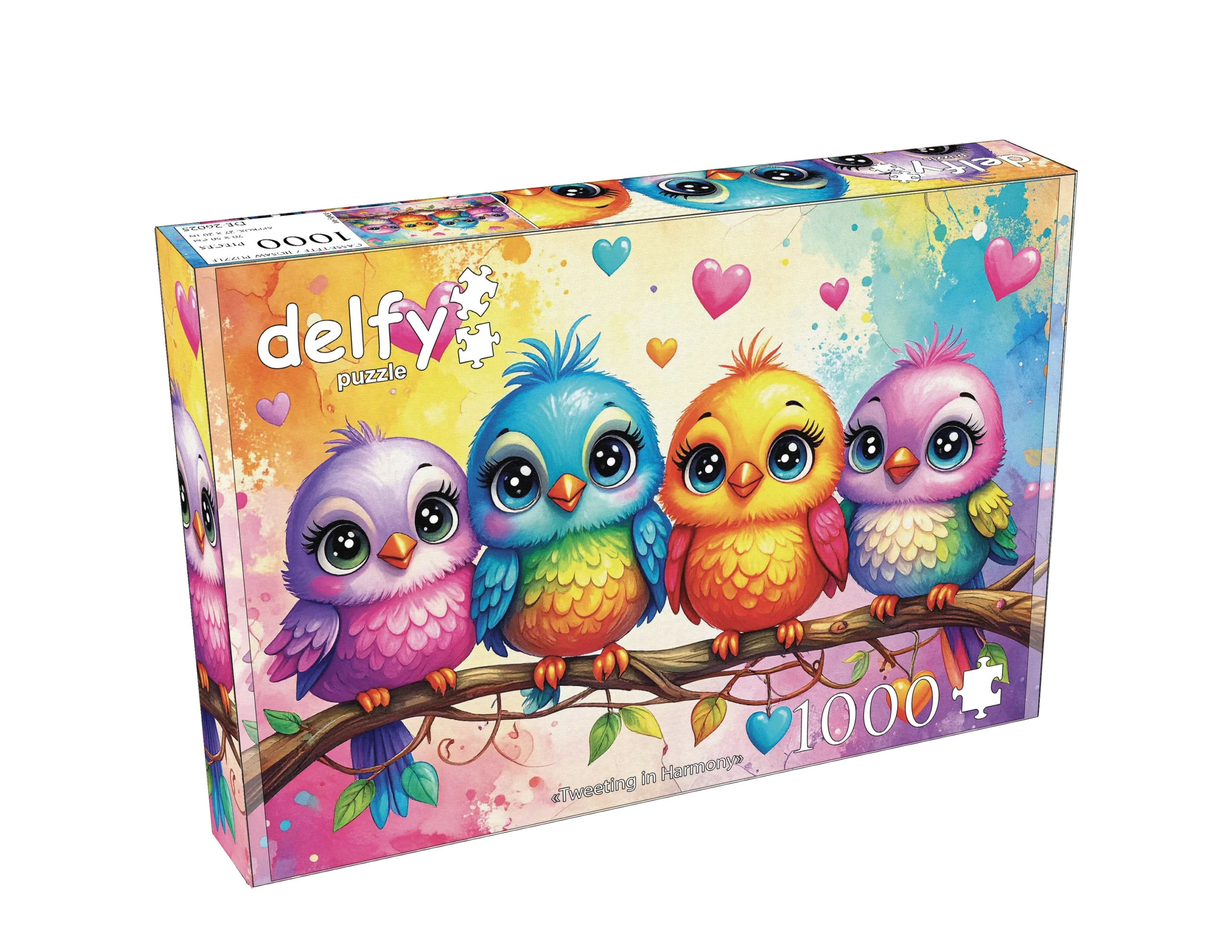 Delfy - Tweeting in Harmony - 1000 bitar