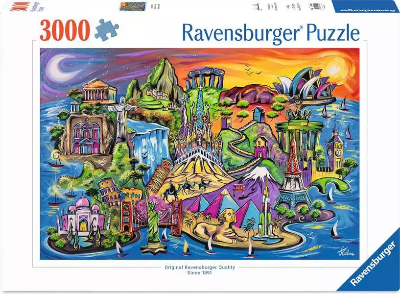 Ravensburger - Isle of Sights - 3000 bitar