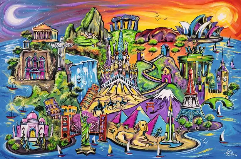 Ravensburger - Isle of Sights - 3000 bitar