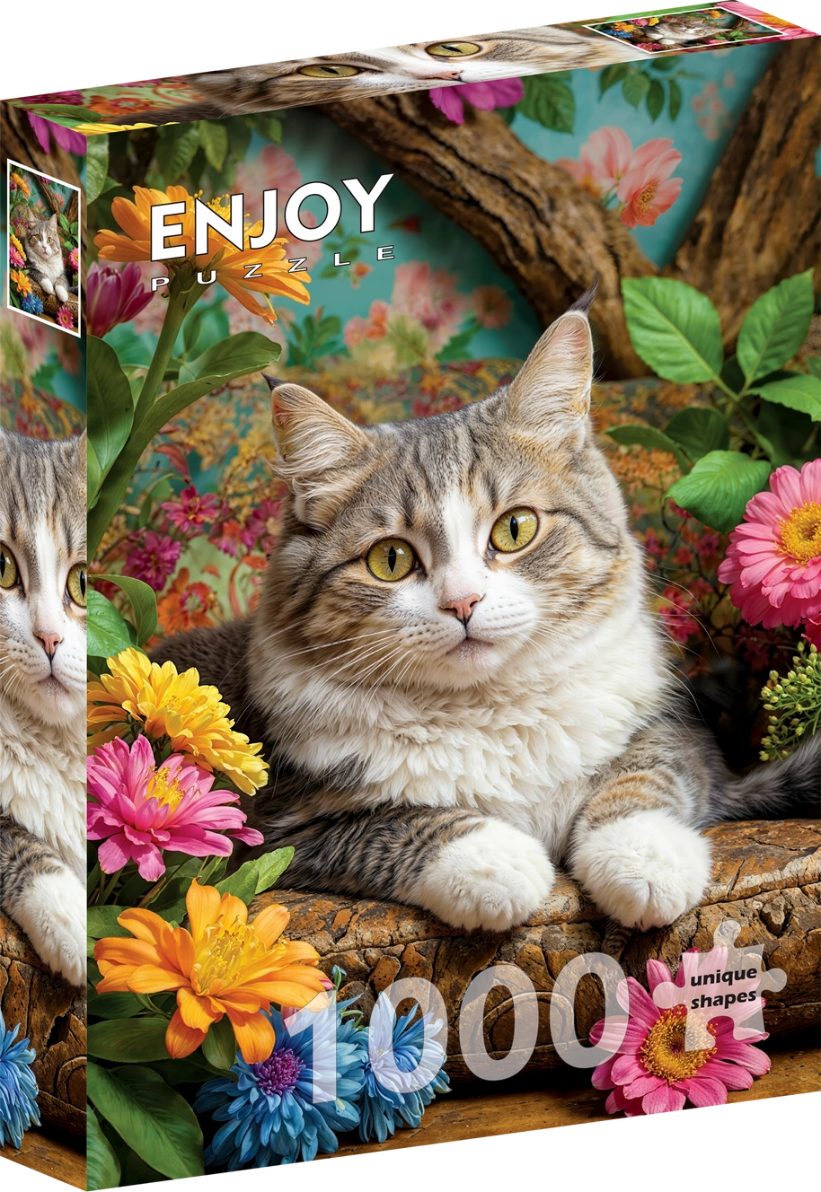 Enjoy - Cat in Bloom - 1000 bitar