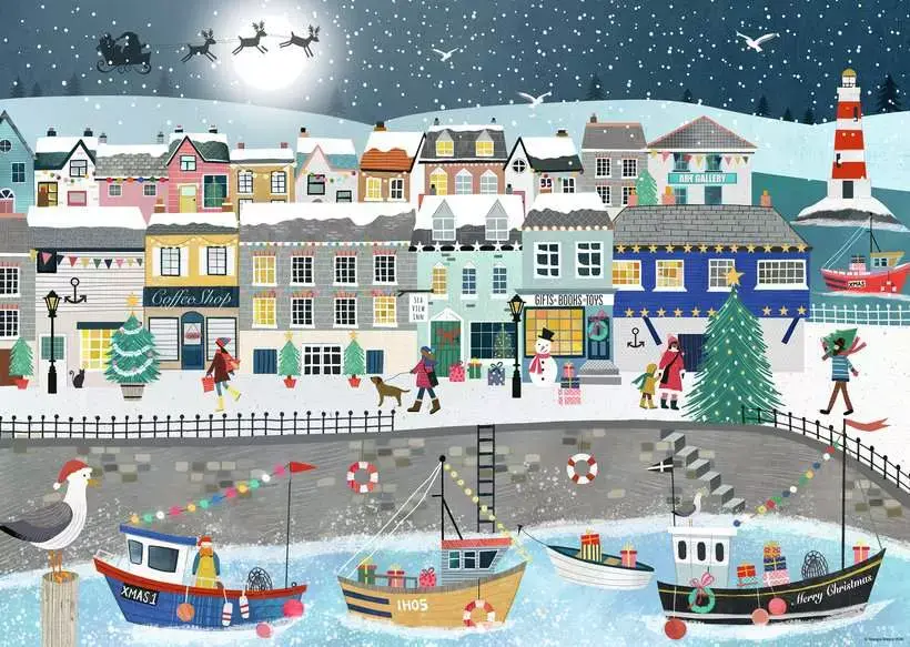 Ravensburger - Coastal Christmas - 1000 bitar