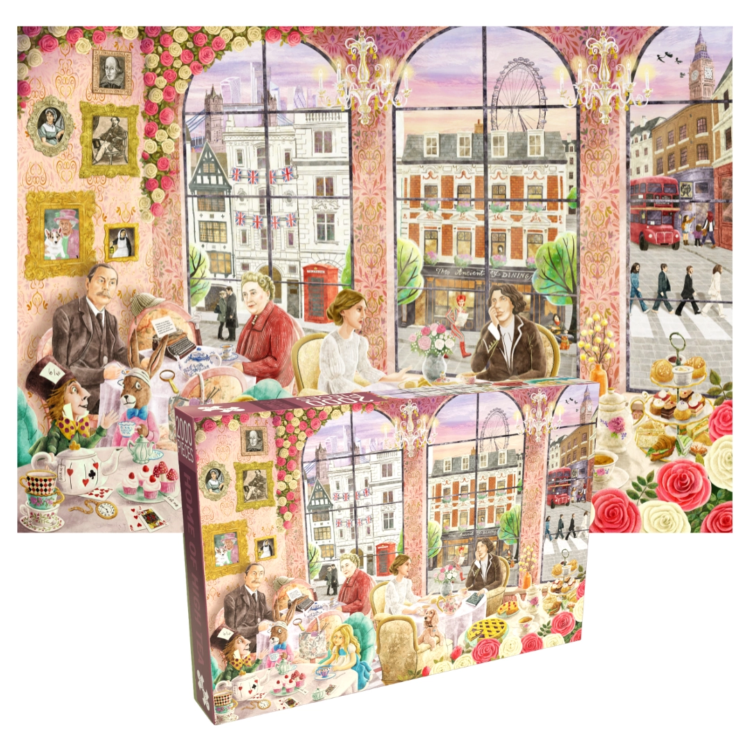 Penny Puzzle - Home of High Tea - 2000 bitar