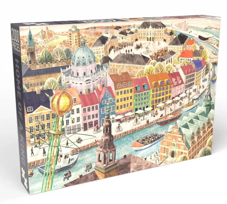 Penny Puzzle - Home of a King - 2000 bitar