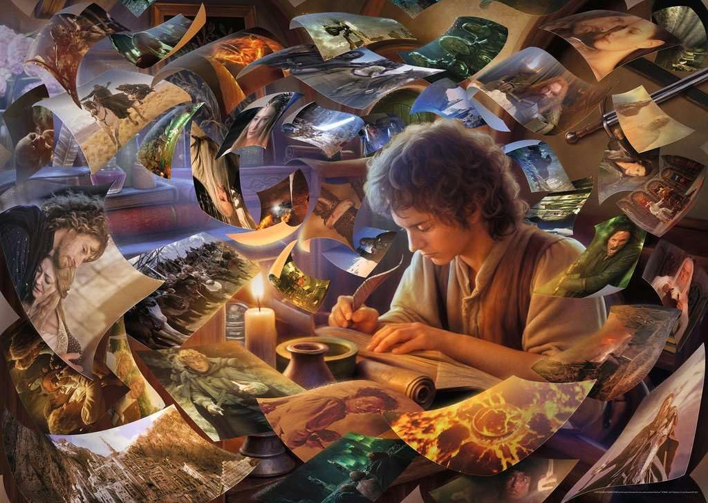 Ravensburger - Frodos Journey - 1000 bitar