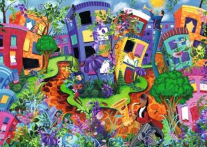Ravensburger – Lady Bug Lane – 1000 bitar