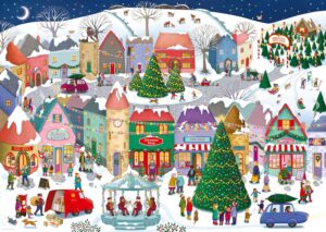 Ravensburger – Christmas Town – 1000 bitar
