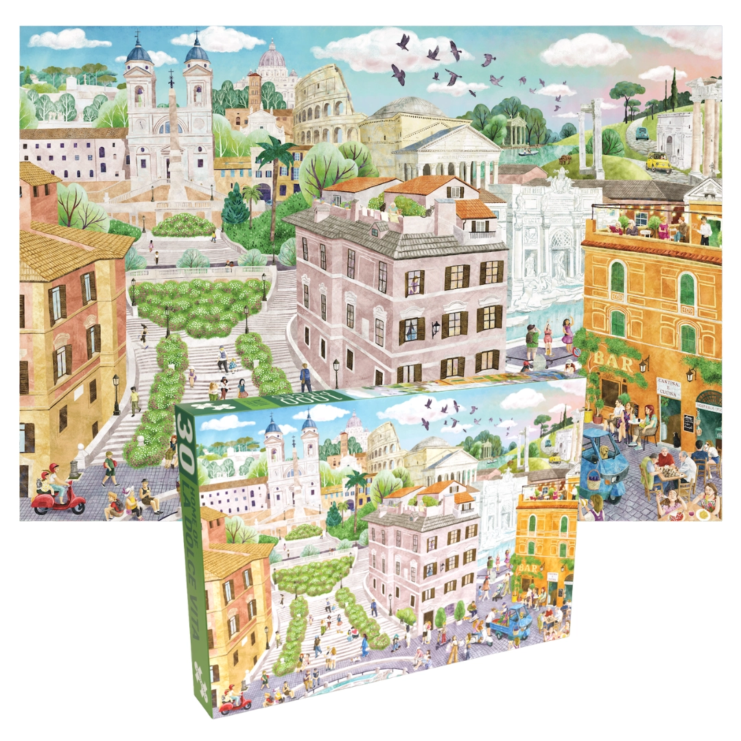 Penny Puzzle - Home of La Dolce Vita - 1000 bitar