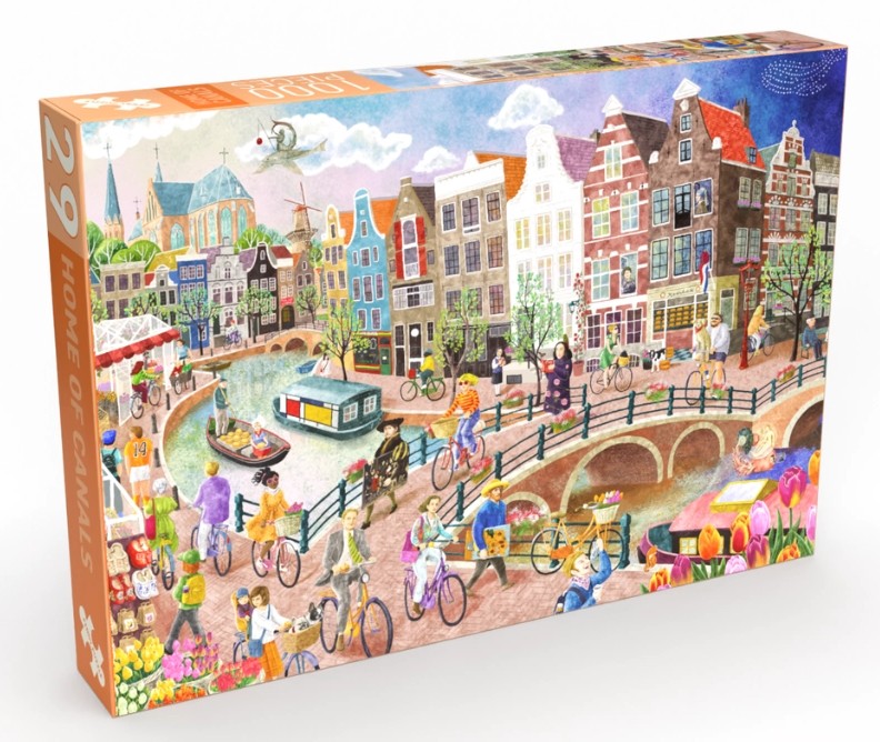 Penny Puzzle - Home of Canals - 1000 bitar