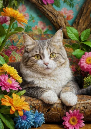 Enjoy – Cat in Bloom – 1000 bitar