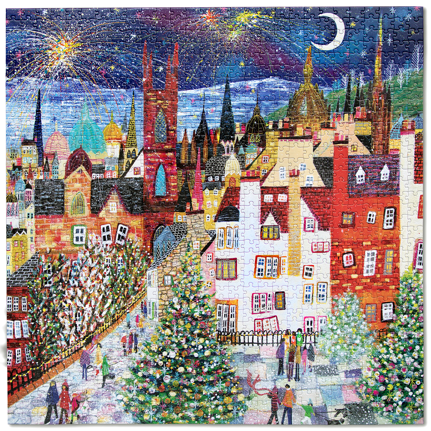 Eeboo - Christmas in Edinburgh - 1000 bitar