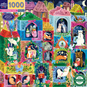 Eeboo – Christmas Cats – 1000 bitar