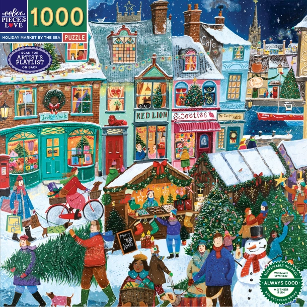 Eeboo - Holiday Market By the Sea - 1000 bitar