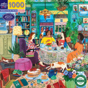 Eeboo – Books & Tea by the Sea – 1000 bitar