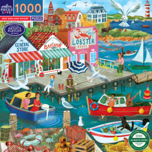 Eeboo – New England Wharf – 1000 bitar