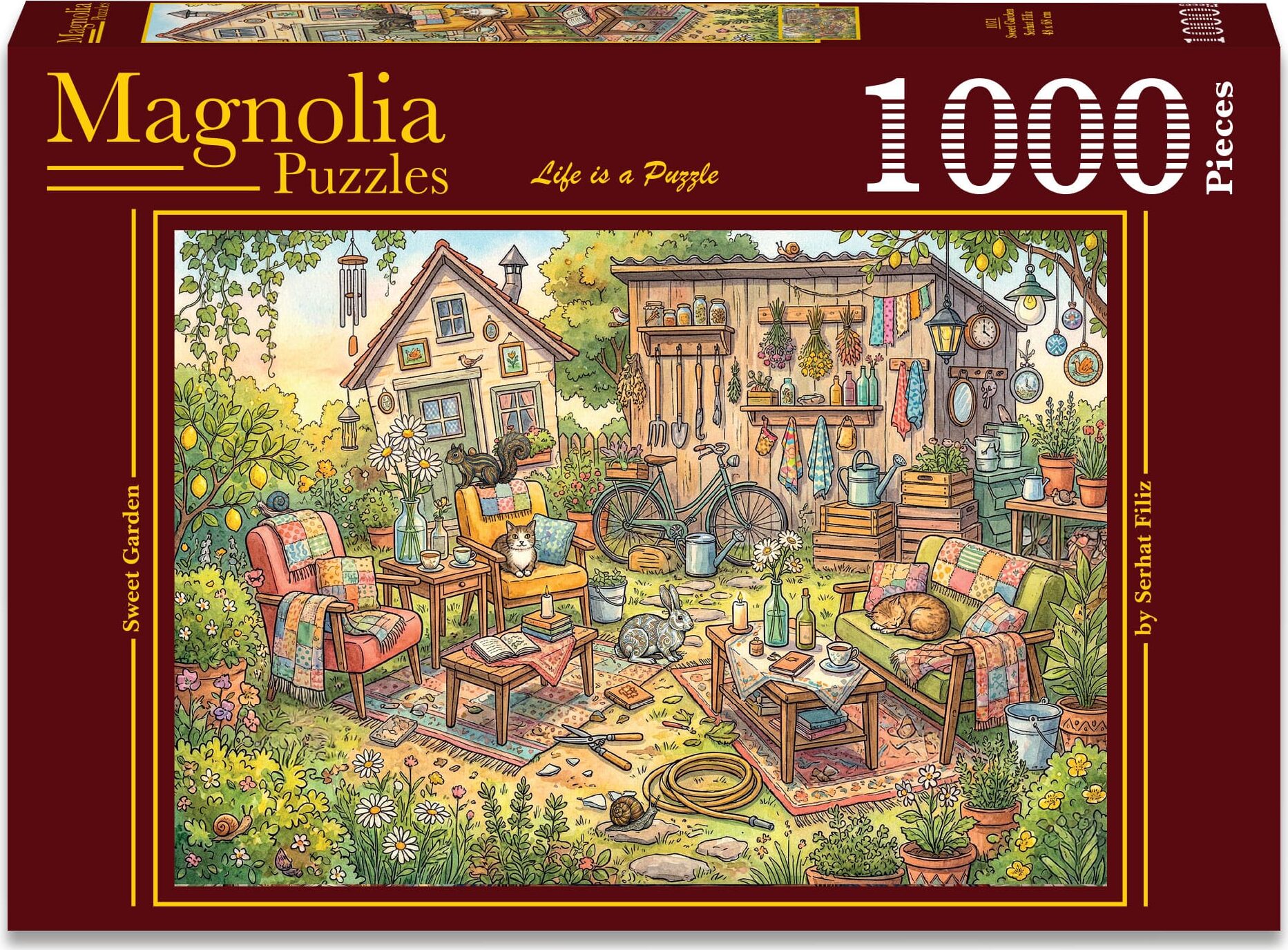 Magnolia - Sweet Garden - 1000 bitar