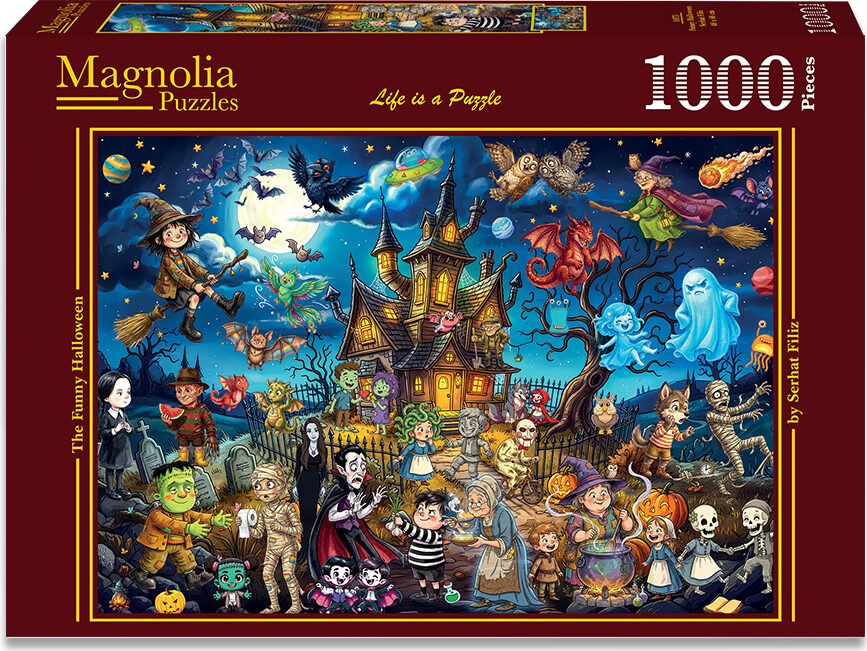 Magnolia - Funny Halloween - 1000 bitar