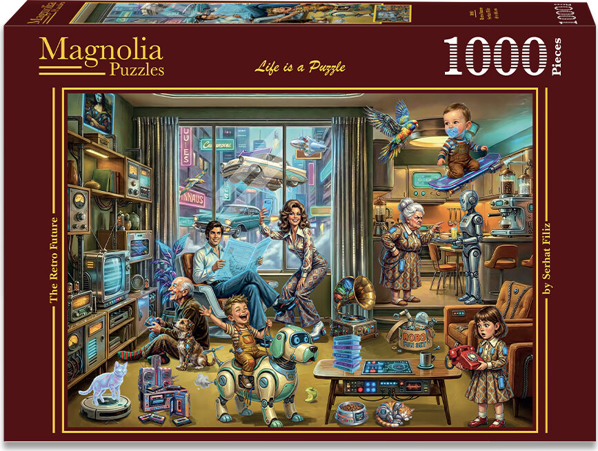 Magnolia - Retro Future - 1000 bitar